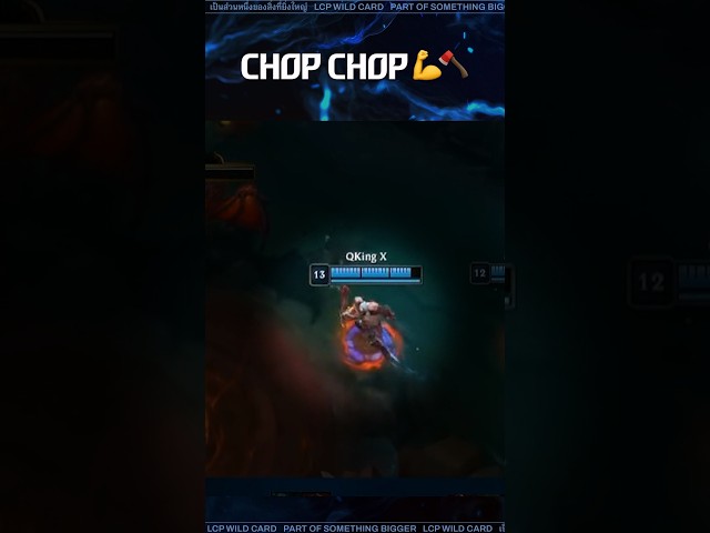 chop chop 💪🪓