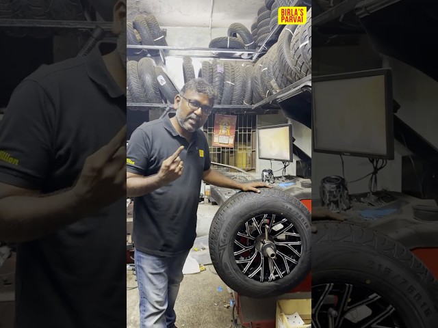 கார்ல Wheel Balancing எதுக்கு? எப்படி ? #wheelbalance #carservice #birlasparvai