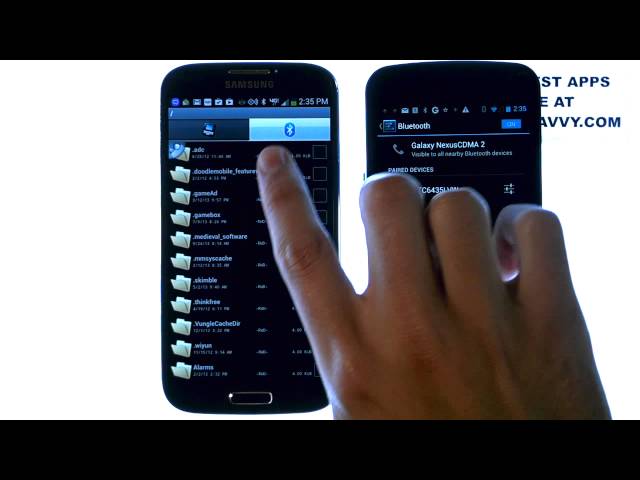 Bluetooth File Transfer - App Review - Manage Explore and Transfer Files via Bluetooth P/PS