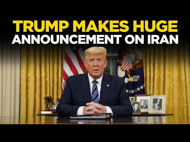 US News LIVE | Donald Trump Makes Very Big Announcement | Trump On Iran LIVE | US-Iran LIVE