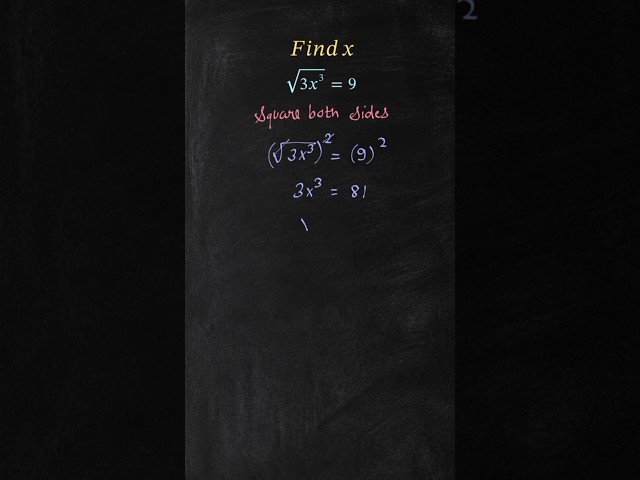 ✅ Square Root Math Simplification #shorts #trending #brainteaser #education #tutorial #education