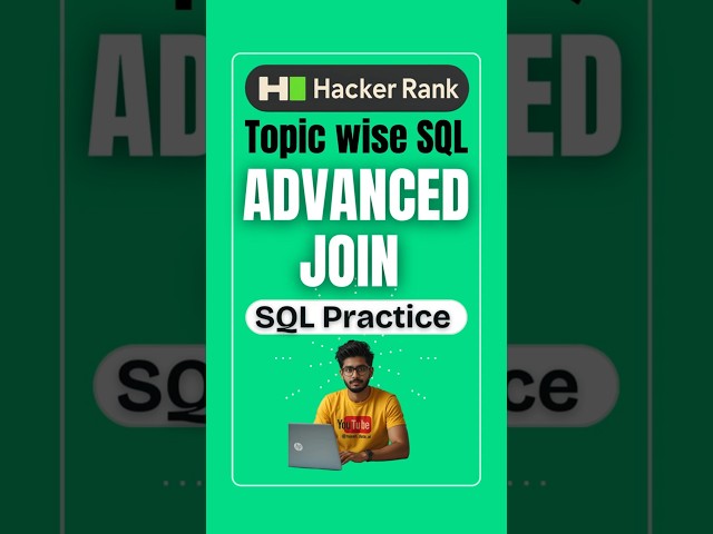 Fully Covered all Advanced Join problems of Hackerrank | SQL | sql tutorial | sql full course