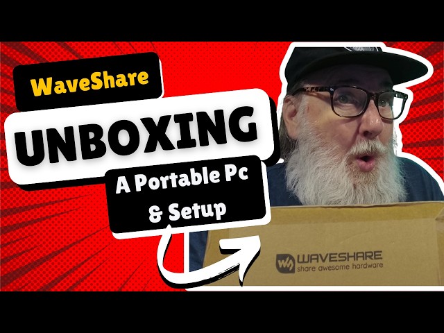 WaveShare | A Portable PC & Set up | Unboxing
