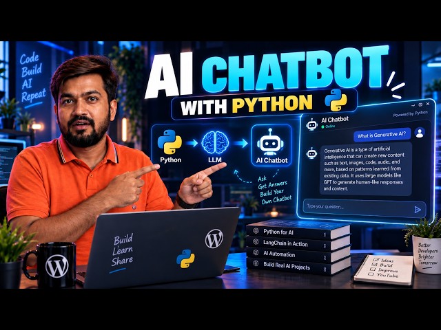 Build Your Own AI Chatbot with Python & Streamlit