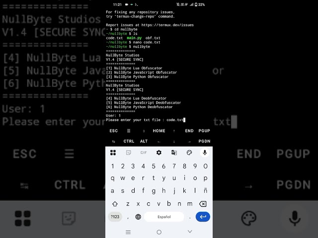 NullByte Studios Presents Lua Obfuscator
