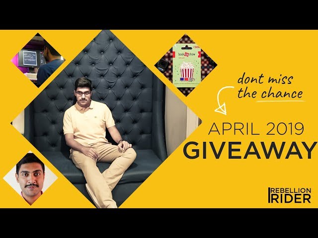 Yet Another Giveaway by Manish Sharma | April 2019