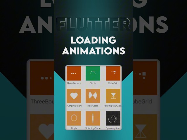 Level up your loading animations #shorts #subscribe #flutter #coding