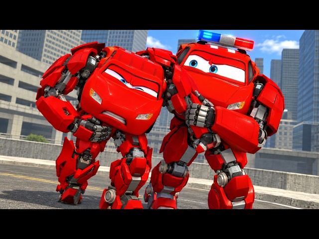Epic Escape Lightning McQueen Rescue His Friend | Funny Animation | Vadio Vodia Ep3