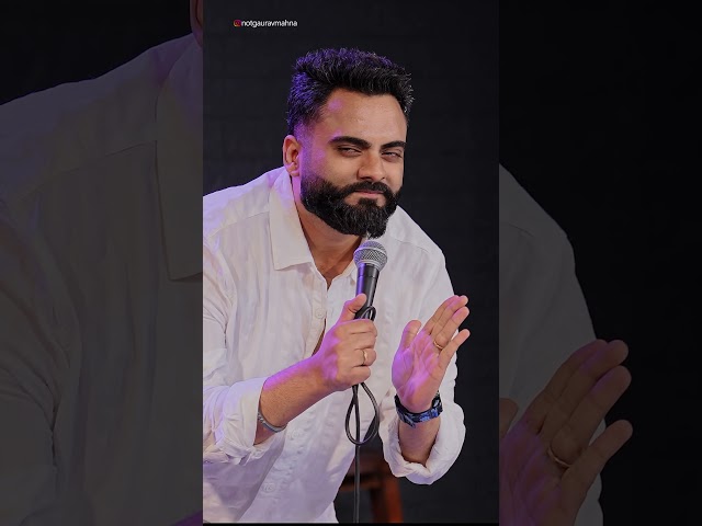 Full Enjoy 🫡🫡 #gouravmahna #marriedbachelor #standupcomedy #cleancomedy