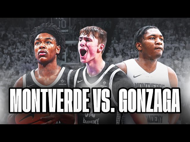 Cooper Flagg's Homecoming Game LIVE I Montverde Academy vs. Gonzaga College High School