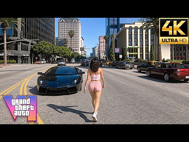 GTA 6 Graphics - Next Gen 2026 Ray Tracing Real Life RTX 5090 GTA 5 PC Graphics Mod!