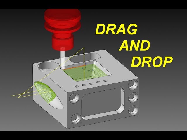 Mastercam tip: Working more efficiently with Drag & Drop Technique