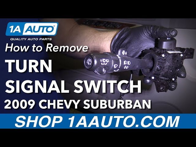 How to Replace Turn Signal Multi Function Switch 207-14 Chevy Suburban 1500