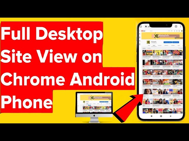 Chrome desktop mode me youtube channel kaise khole mobile se