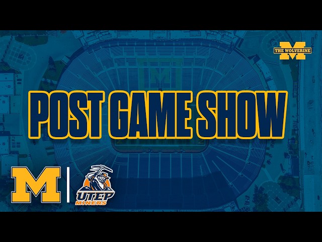 Michigan HAMMERS UTEP in Week 3 | Bryce Underwood SHINES | Postgame reactions
