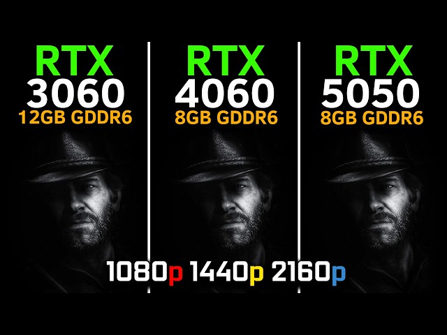 RTX 3060 vs RTX 4060 vs RTX 5050 | DLSS 4 MFG 6X | Best Budget GPU 2026? | 1080p, 1440p, 4K
