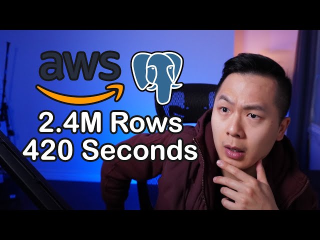 Debugging performance issue with 2.4M records on AWS RDS Postgres