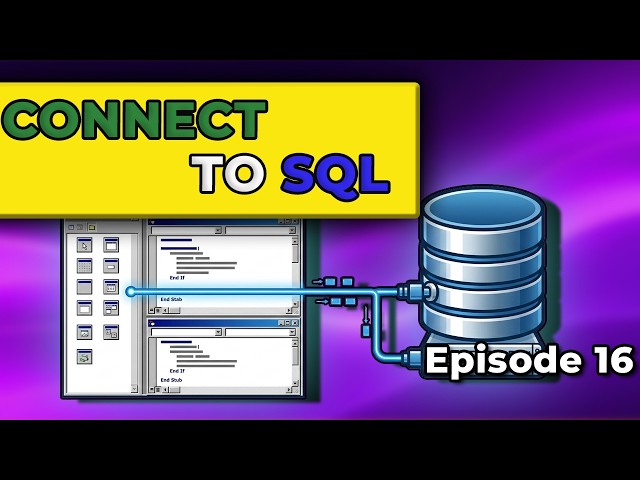 SQL Server Connection: Connect & Count Rows | Visual Basic Tutorial #16
