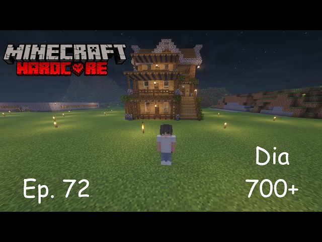 🔴AO VIVO - esqeci do titulo - Hardcore Até Morrer #setenta e dois - #live #minecraft