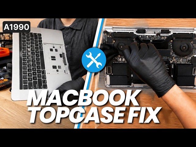 MacBook Pro 15" (A1990) Top Case Replacement Guide | Fix Keyboard & Battery!