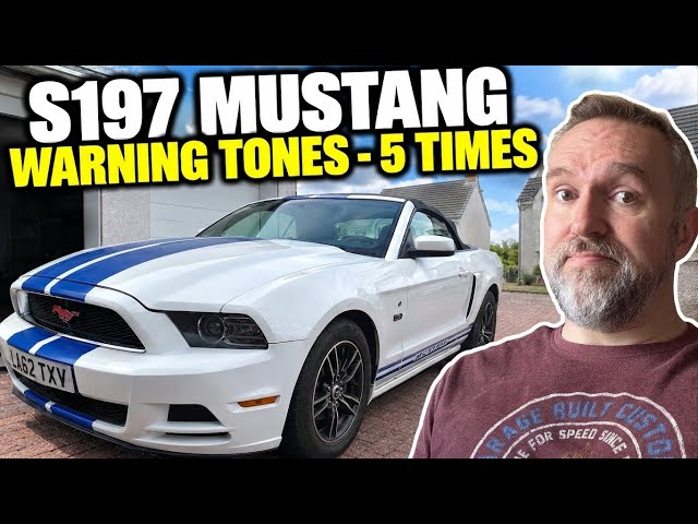 S197 Ford Mustang 5 Warning Tones Error Code reading with TOPDON AD800BT2 P1534