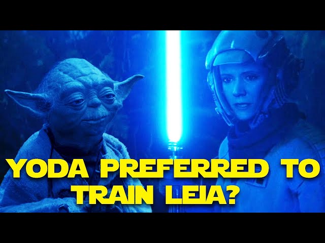 Why Yoda PREFERRED to Train LEIA over Luke