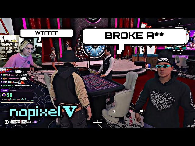 Admin Messes With Xqc & Marty… - NoPixel V