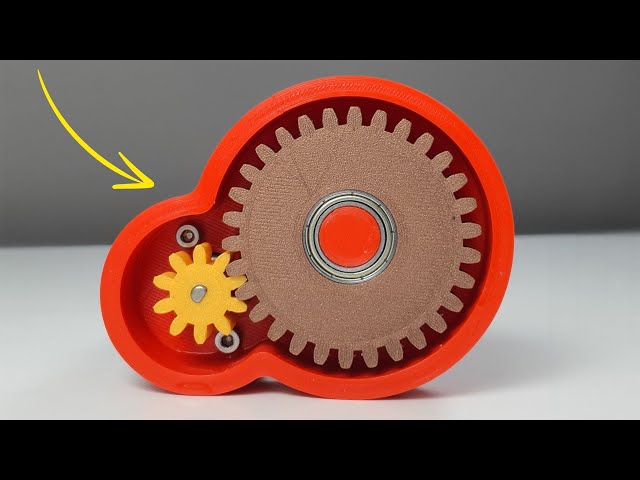 Simple 3D Printed GearBox | How a gearbox work?