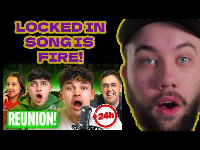 REACTING TO LOCKED IN REUNITE TO MAKE A SONG "FIRE"
