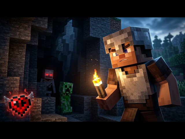 Day 1 in Hardcore Minecraft: Can We Survive? #minecraft