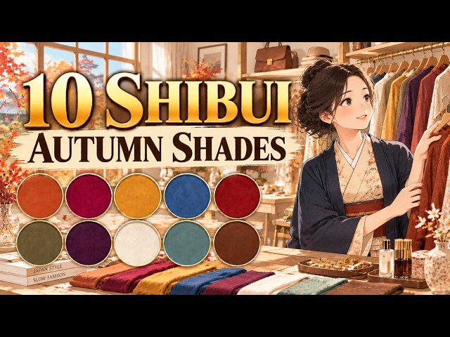 Finding Your True Self Through 10 Autumn Fashion Shades Rooted in Shibui