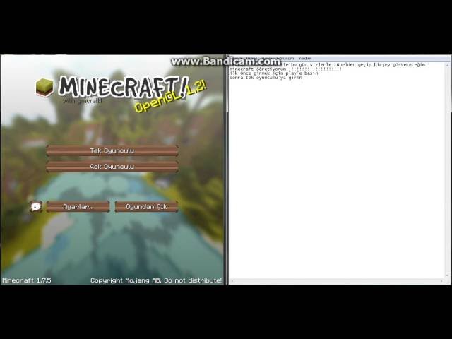 Minecraft Öğretiyorum (MÜZİKLİ ♪)