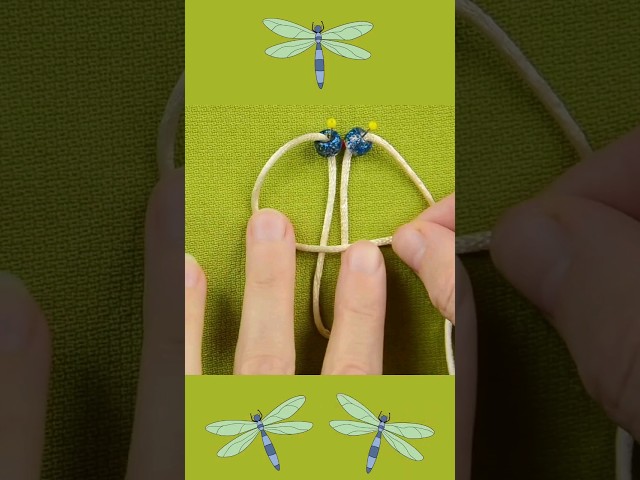 DIY Dragonfly EASY #macrame