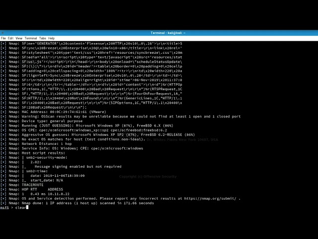 Offensive Security Official Video Leak Metasploit Database Access 15