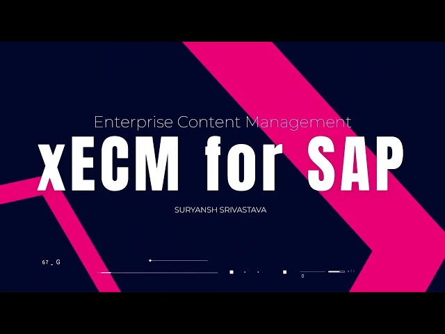 OpenText xECM for SAP Simple Explanation in Hindi | SAP ka Chaos Khatam | xECM Explained