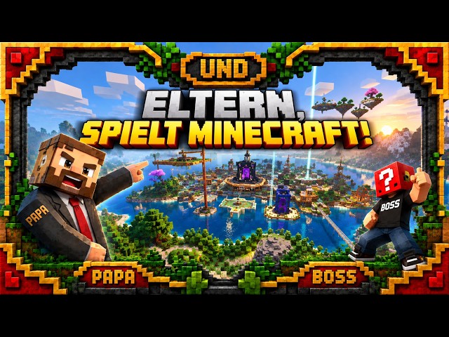 Parents, Play Minecraft With Your Kids! ❤️ Why Gaming Together Matters