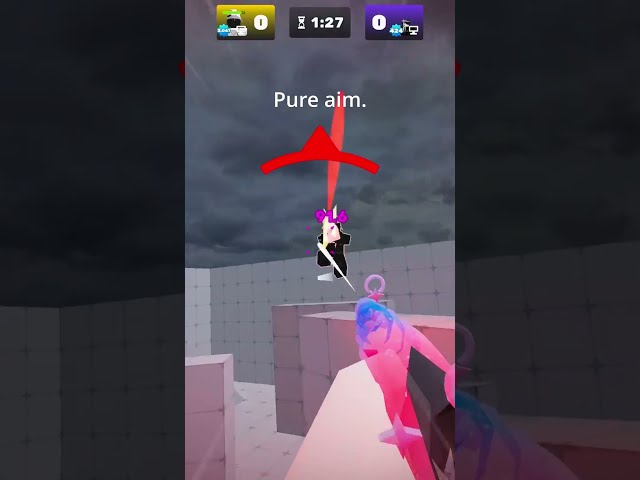 the art of pure aim #roblox #robloxrivals #rivals