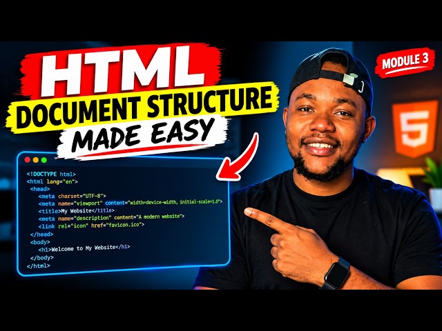 HTML Tutorial for Beginners  | Open Your First Web Page in a Browser #3