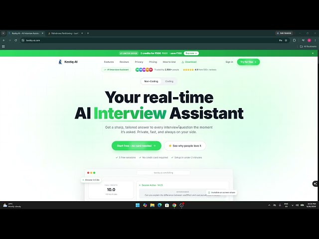 How Kestiq AI Works | Free Demo