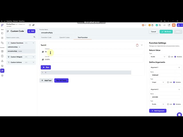 Custom Functions and API Call