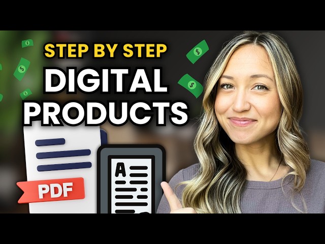 How to EASILY Sell Digital Products on Kajabi (PDF Downloads, Ebooks, Templates, etc)