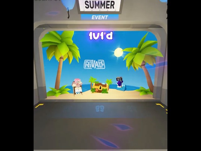 1v1ing My Friend On This INSANE SECRET MAP In ROBLOX RIVALS! 🤫 #robloxrivals #roblox #rivals