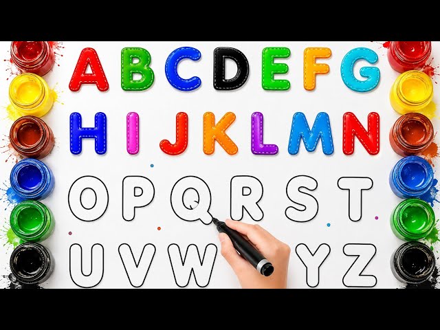 ABCD Alphabet Learning for Kids | A to Z English Letters | Learn ABCD