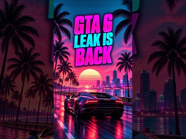 GTA 6 Just Sprung Its Biggest Leak Yet #technews