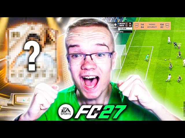 Môj ICON Pack a Prvý Zápas v FC 27! 🤩🔥