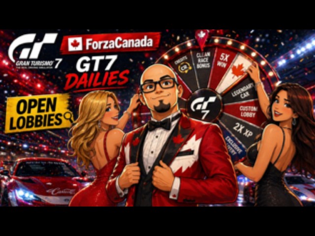 GT7 LIVE🔴Spin The Wheel/Open Lobbies/Enduro Race All Skills Welcome! [ENG/WORLDWIDE] (Portrait)