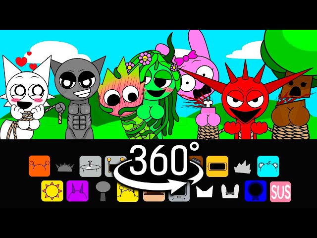 360º VR Incredibox Sprunki Sinner Edition Sus Mod But WITH NEW LOVE MOD! New version 2