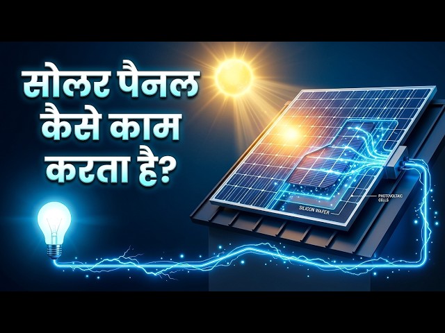 Solar Panel कैसे काम करता है? 😳 धूप से बिजली कैसे बनती है