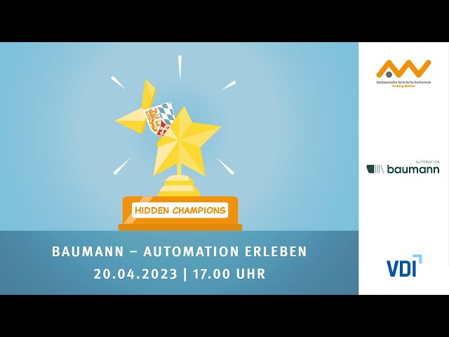 Hidden Champions Oberpfalz präsentiert Baumann GmbH