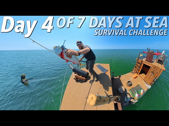 Slingshot at Sea Day 4 of 7 days  Waterworld Survival Challenge Season 3